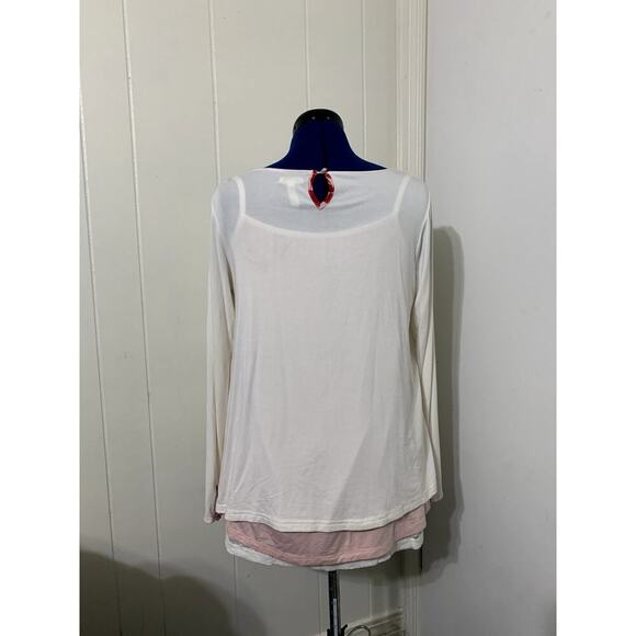 Matilda Jane Long sleeve Layered Tank and overshirt Tunic set Size M Feminine - Picture 3 of 11